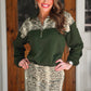 PREORDER- Mia Printed Pullover- Sylvie Snake