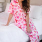 PREORDER- Bow Romance Ruffle Pajama Set