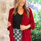 PREORDER- Midnight Plaid Skort