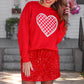 PREORDER- Gingham Heart Luxe Pullover