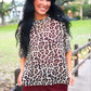 PREORDER- Emma Mesh Tee- Safari Chic