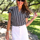 Sadie Cargo Skirt- White