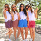 PREORDER- Easy Win Polka Dot Boxer Shorts- Purple