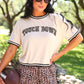 PREORDER- Bow Trim Boxer Shorts- Safari Chic