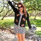 PREORDER- Football Knit Cardigan