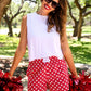 PREORDER- Easy Win Polka Dot Boxer Shorts- Red