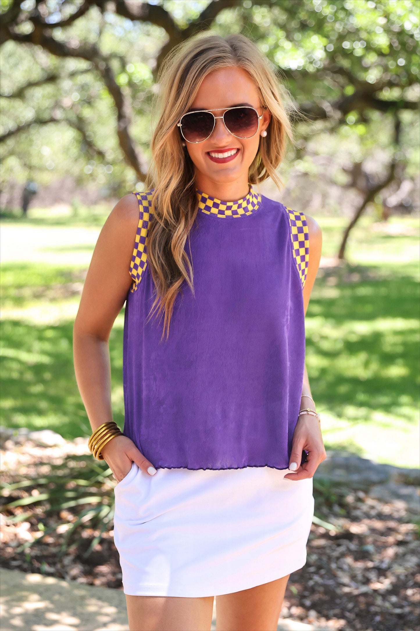 PREORDER- Solid White Skort