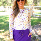 PREORDER- Solid Primary Purple Skort