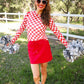 PREORDER - Solid Red Skort