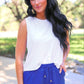 PREORDER- Solid Blue Everyday Shorts