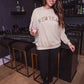 New Year Sequin Beaded Pullover