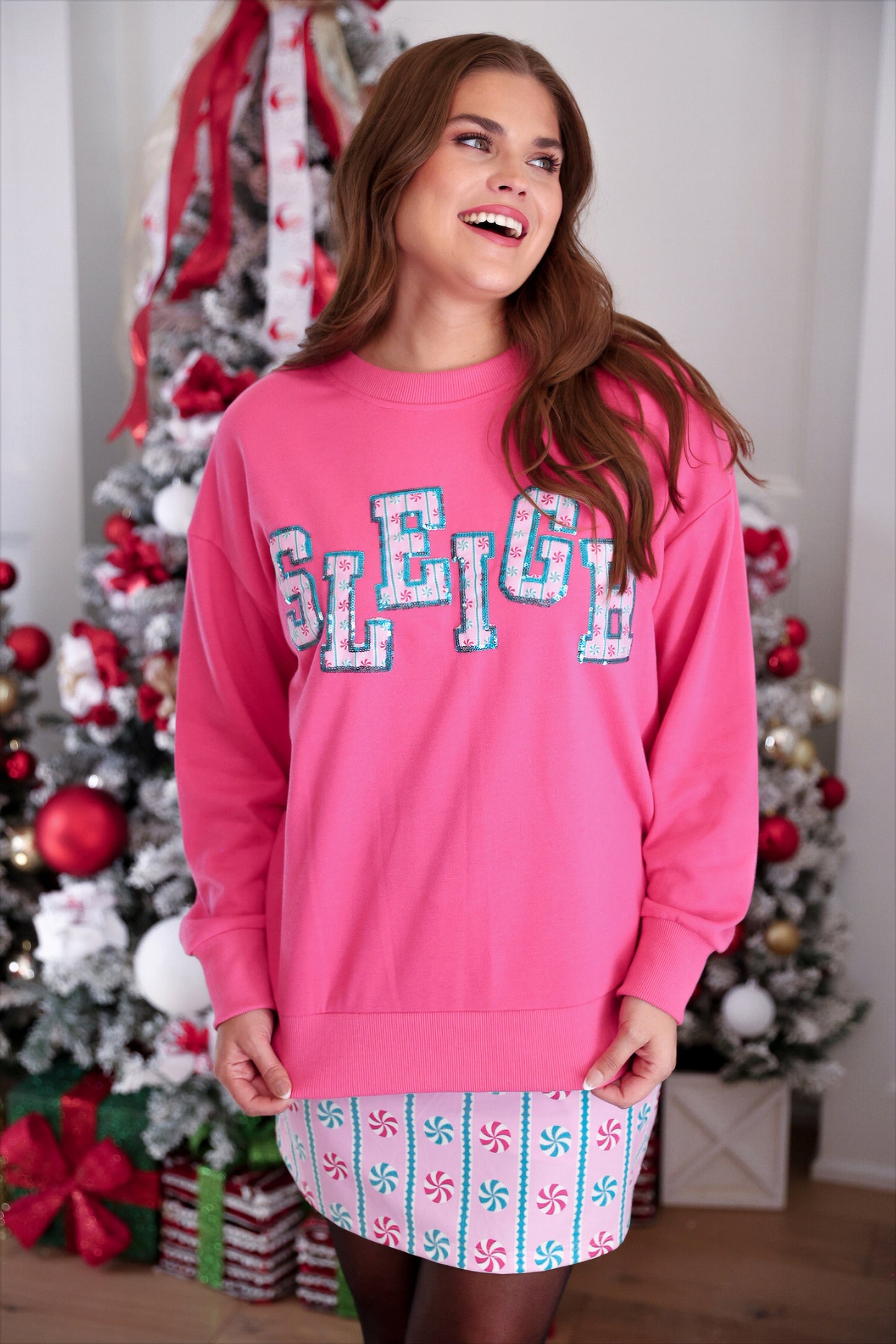 Sleigh Patch Pullover