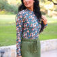 PREORDER- Kate Mesh Top- Gwen Floral