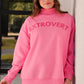 PREORDER- Extrovert Mock Neck Pullover