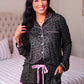 PREORDER- Smokey Leopard Ruffle Pajama Set