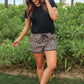 PREORDER- Safari Chic Leopard Everyday Shorts