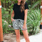 PREORDER- Zebra Essence Everyday Shorts