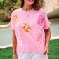 PREORDER- Flip Flop Fun Sequin Patch Top