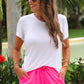 PREORDER- Solid Neon Pink Everyday Shorts