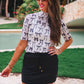 After Dark Black Skort