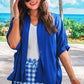 PREORDER- Shades of Blue Gingham Skort