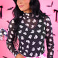 PREORDER- Keigan Mesh Top- Ghost