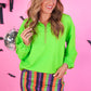 PREORDER- Spooky Nova Striped Denim Skirt