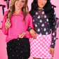 PREORDER- Bubblegum Checkered Skort