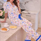 PREORDER- Sunday Brunch Ruffle Pajama Set