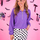 PREORDER- Nova Denim Skirt- Polka Dot