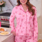 PREORDER- Blushing Blooms Ruffle Pajama Set