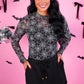 PREORDER- Kate Mesh Top- Spider Webs