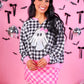 PREORDER- Bubblegum Checkered Skort