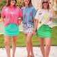 Margaritaville Sequin Patch Top