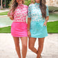 PREORDER- Solid Neon Pink Skort