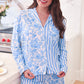 PREORDER- Morning Bloom Ruffle Pajama Set