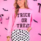 PREORDER- Trick or Treat Polka Dot Patch Pullover