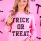 PREORDER- Trick or Treat Polka Dot Patch Pullover