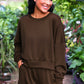 PREORDER- Luna Luxe Pullover Set- Chocolate