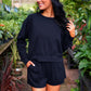 PREORDER- Luna Luxe Pullover Set- Navy