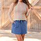 PREORDER- Kate Mesh Top- Western Charm