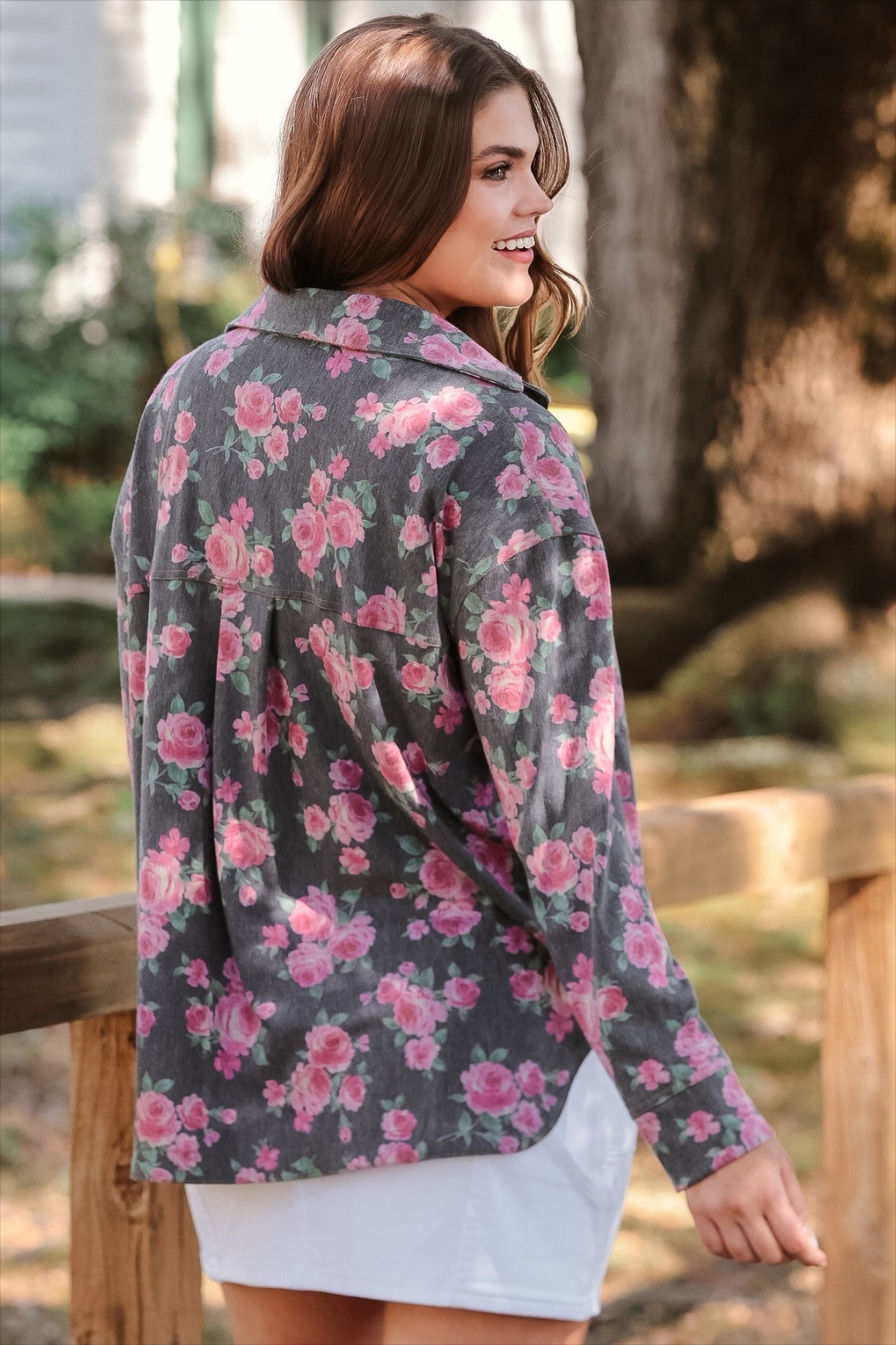 PREORDER- Rosie Refined Denim Shacket