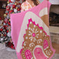 Whimsical Gingerbread House Blanket