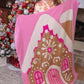 Whimsical Gingerbread House Blanket