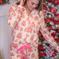 Gingerbread Wonderland Ruffle Pajama Set