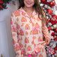 **2ND CUT** Gingerbread Wonderland Ruffle Pajama Set