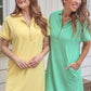 Ezra Textured Zipper Dress- Butter Yellow