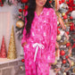 PREORDER- Pretty Pink Christmas Ruffle Pajama Set
