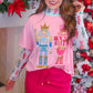Nutcracker Vibes Sequin Embroidered Tee