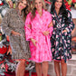 PREORDER- Legacy Lounge Robe- Pretty Pink Christmas